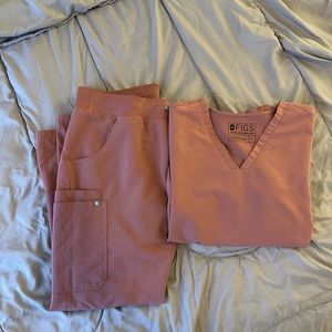 FIGS Technical Collection Women Large 2 Pockets with Large Petite Pants